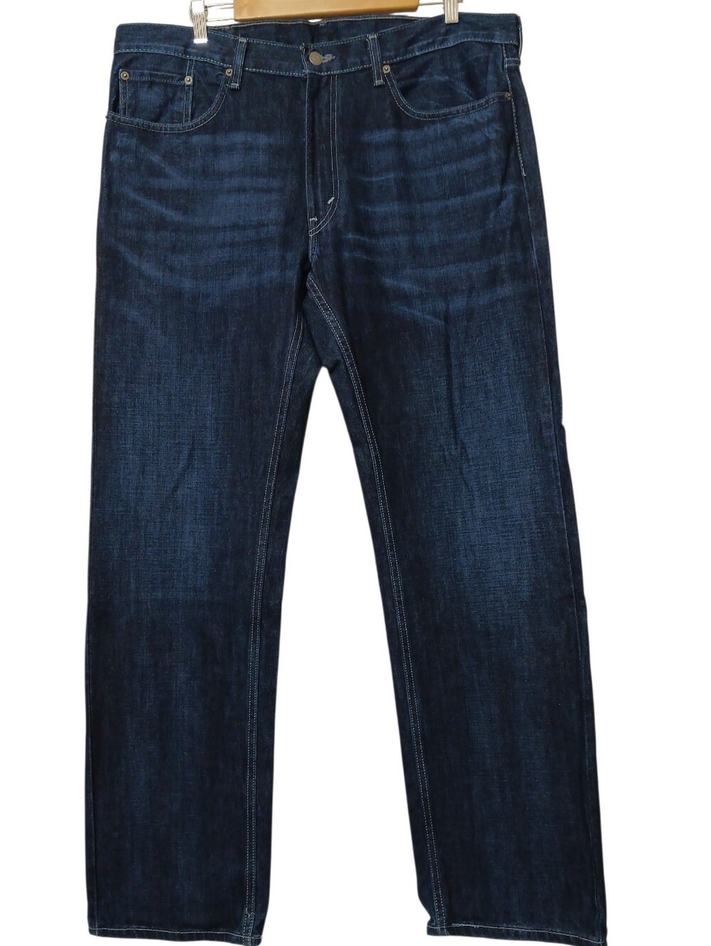 Levi's 559 Men Jeans 38x34 Relaxed Straight Blue Dark Wash Denim Cotton